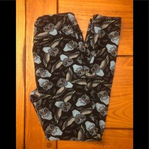 Lularoe Owl leggings Tween